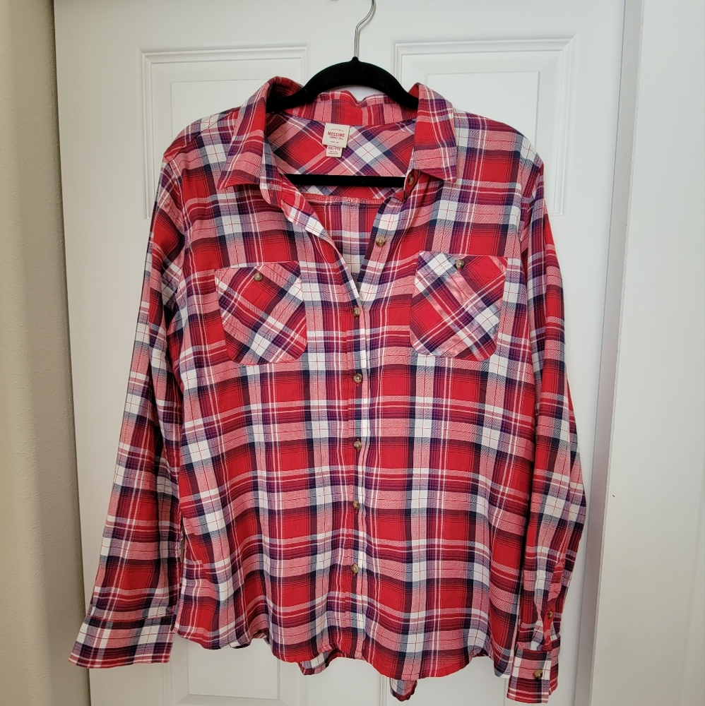 Mossimo Plaid Top